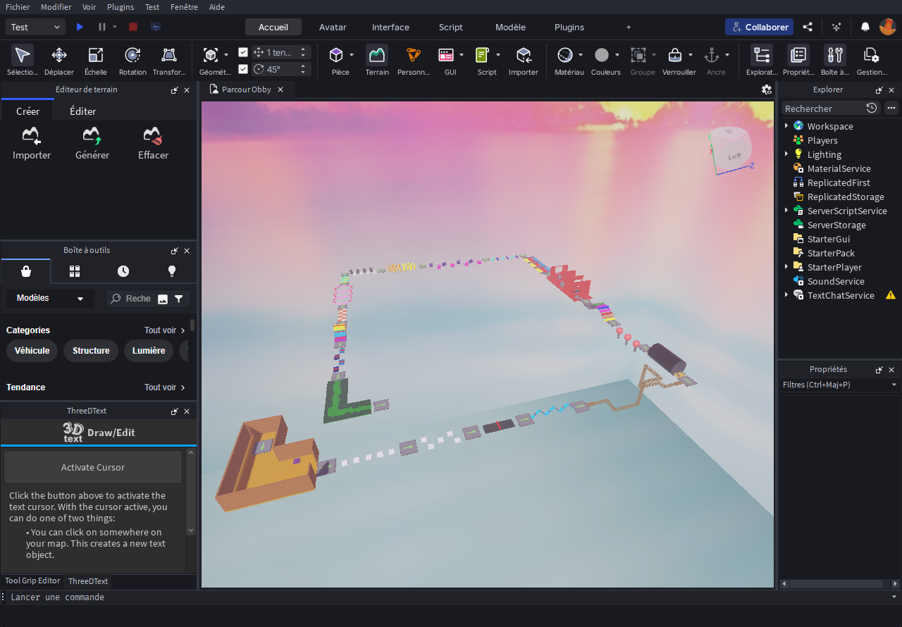 Création jeu en LUA